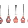 10pc Woodcarving Set w/Leather Tool Roll 107/209 - Image 2