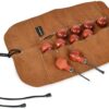 10pc Woodcarving Set w/Leather Tool Roll 107/209 - Image 4