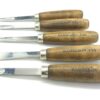 5pc Large Wood Carving Gunsmithing Gouges Tool Set 120 - Image 3