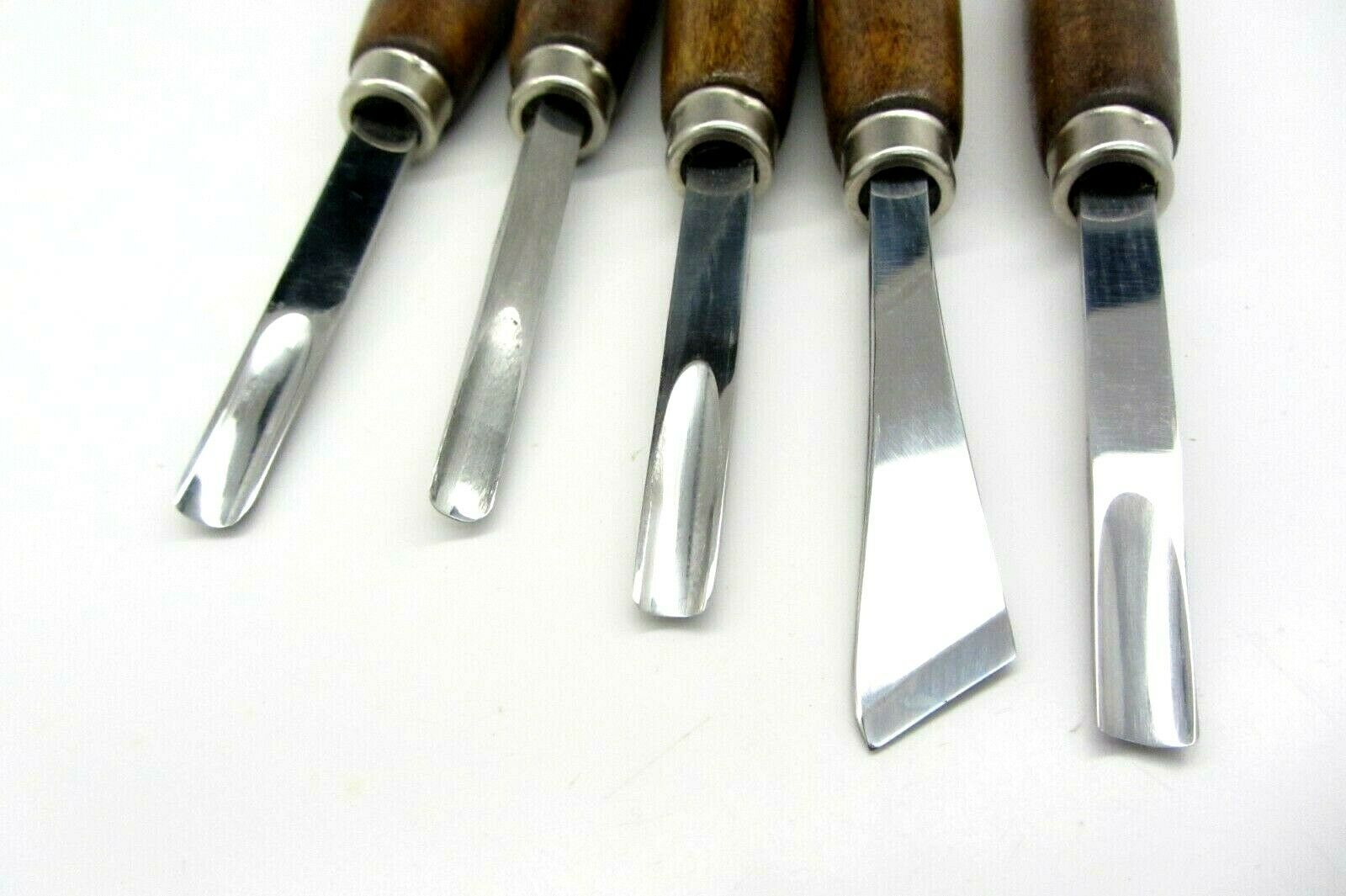 Ramelson Basic Wood Carving Chisels Gouge Tool Set 6pc Woodworking Shop