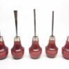 10pc Woodcarving Set w/Leather Tool Roll 107/209 - Image 3