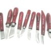12pc Wood Carving Knife Set With Chip Knives - Image 2