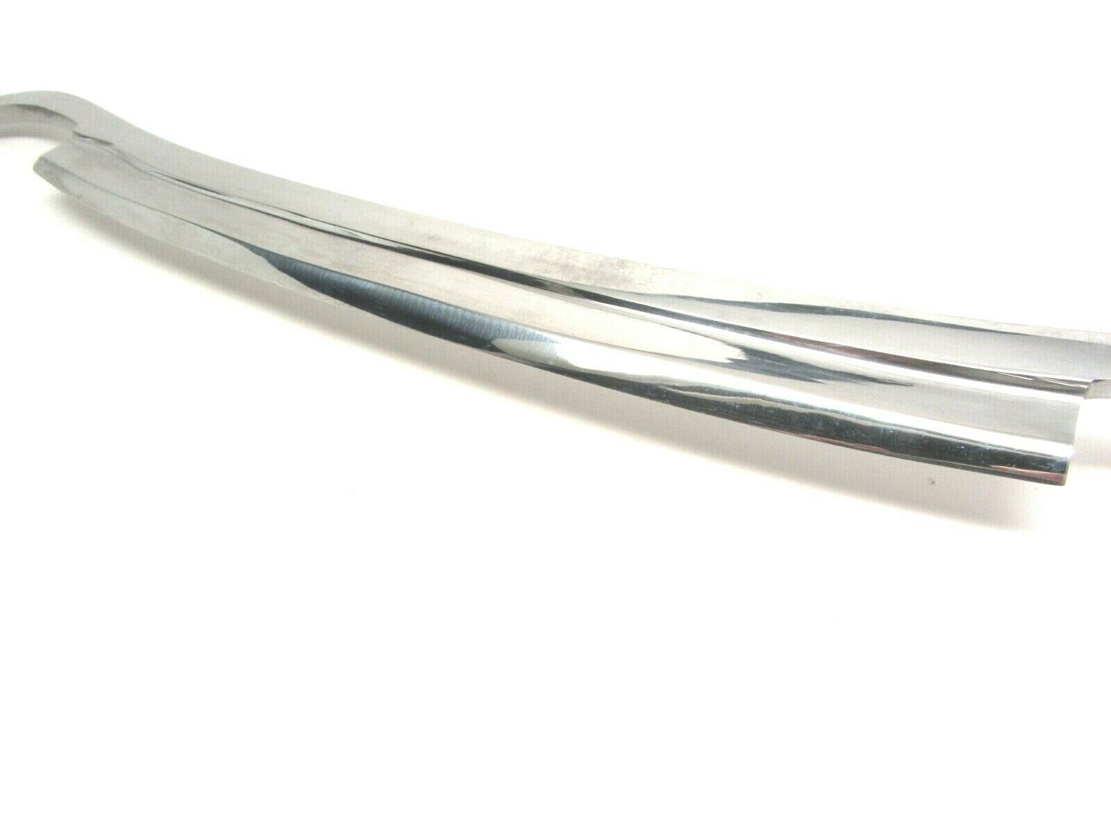 Drawknife STRYI Profi 130mm, Woodworking Straight PushKnife for Cutting Wood