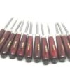 Woodcarvers Eye Punches Round & Oval 12pc