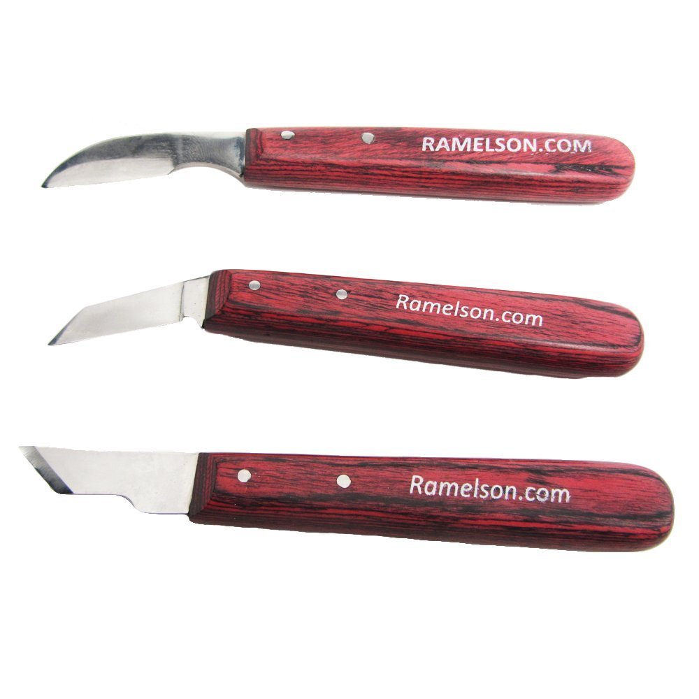 Professional Wood Carving Tools: Five-Piece Chip Wood Carving Knife Set