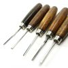106H 5pc Micro Miniature Wood Carving Tools Luthier Violin Set