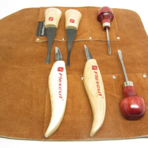 Flexcut seven-piece beginner palm carving tool set from UJ Ramelson