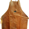 3 Pocket Genuine Leather Woodcarvers, Woodworkers, Chasers, Gunsmith, Bladesmith Forging Apron